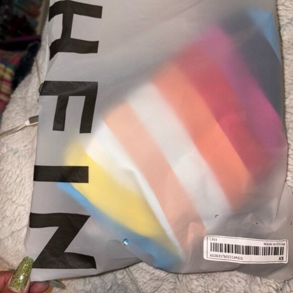 SHEIN Colorful Striped dress - Picture 3 of 3